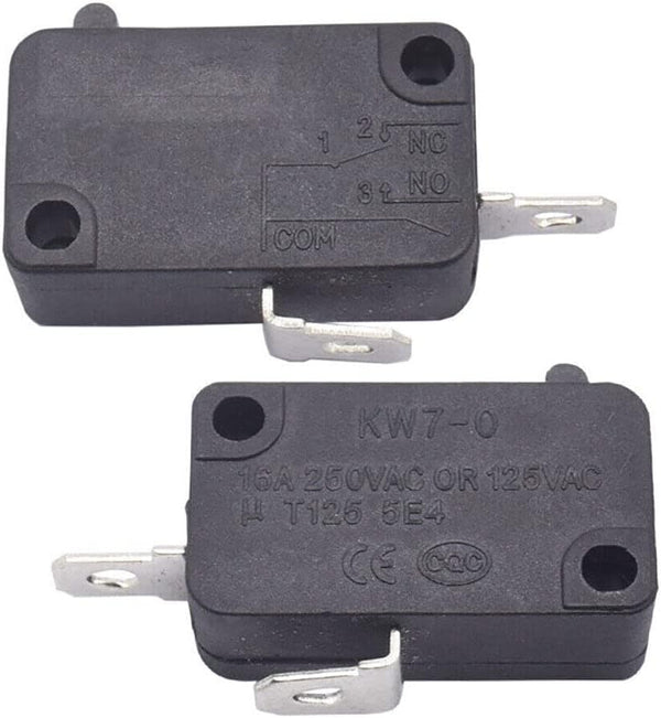 TEAMWILL 2PC Micro Switch for XL Power XL Vortex Air Fryer KW7-0 16A 125V