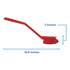 42374 Edge,Medium,11",PP/PBT,Red Vikan Brush,Dish,Scraping