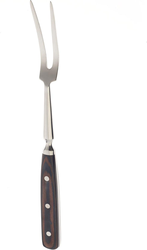 Mercer Culinary Praxis Forged Fork with Wood Handle, 12-1/4 Inch