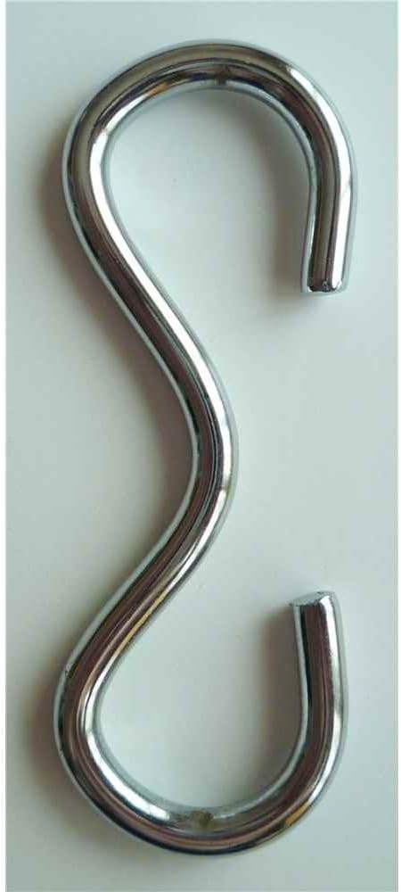 Taylor & Ng 41202 Track Rack Steel Hanging Links, 8 Pack, 3" Chrome