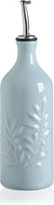 Sweejar 20 Oz Ceramic Olive Oil Dispenser Bottle, Opaque Oil Cruet for Storage of Oil, Vinegar, Syrup, Pack of 1