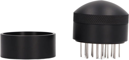 Stainless Steel Espresso Coffee Stirrer - Needle Coffee Stirring Distribution Tool with Base for Professional Barista