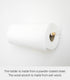 Yamazaki Home Tosca Magnetic Kitchen Towel Holder - Steel & Wood Design