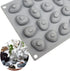 Silicone Molds Stone Shape - Non-Stick Food Grade Molds for Chocolate, Candy, Jelly, Ice Cube, Cupcake Baking