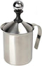HOMEGOAL Milk Frother, Stainless Steel Manual Milk Foamer, Handheld Coffee Milk Frothing Pitchers,Manual