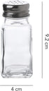 WHOLE HOUSEWARES Stainless Steel Salt and Pepper Shakers Set, 6-Piece Pack for Home Kitchen & Restaurants