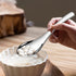 4 Pieces Stainless Steel Asian Soup Spoons, 6.3 Inch Heavy-Weight Short Handle Ramen Spoons