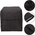 Soft Cotton Coffee Machine Dust Cover, Washable Black Cover for Home Office, 12.6 X 12.2 X 14.2 inch