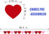 4 Pack Felt Heart Garland Banner - No DIY Valentines Day Decorations for Anniversary, Engagement, Wedding Party