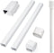 Mini Split Line Cover - 4'' 7.5 Ft Waterproof Decorative Pipe Cover for Mini Split Air Conditioner Central AC HVAC
