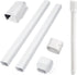 Mini Split Line Cover - 4'' 7.5 Ft Waterproof Decorative Pipe Cover for Mini Split Air Conditioner Central AC HVAC