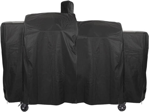 ZJYWSCH Grill Cover for Pit Boss Platinum KC Combo, Waterproof Heavy Duty 600D Cover for Wood Pellet & Gas Grill