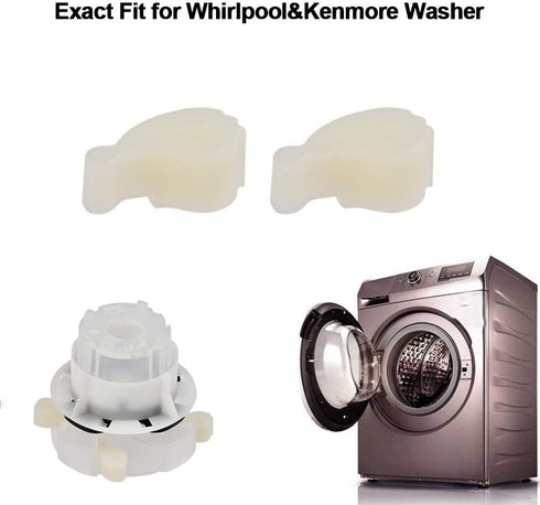 285811 Agitator Repair Kit with 80040 Washer Agitator Dog Replacement for Whirlpool and Kenmore Washer