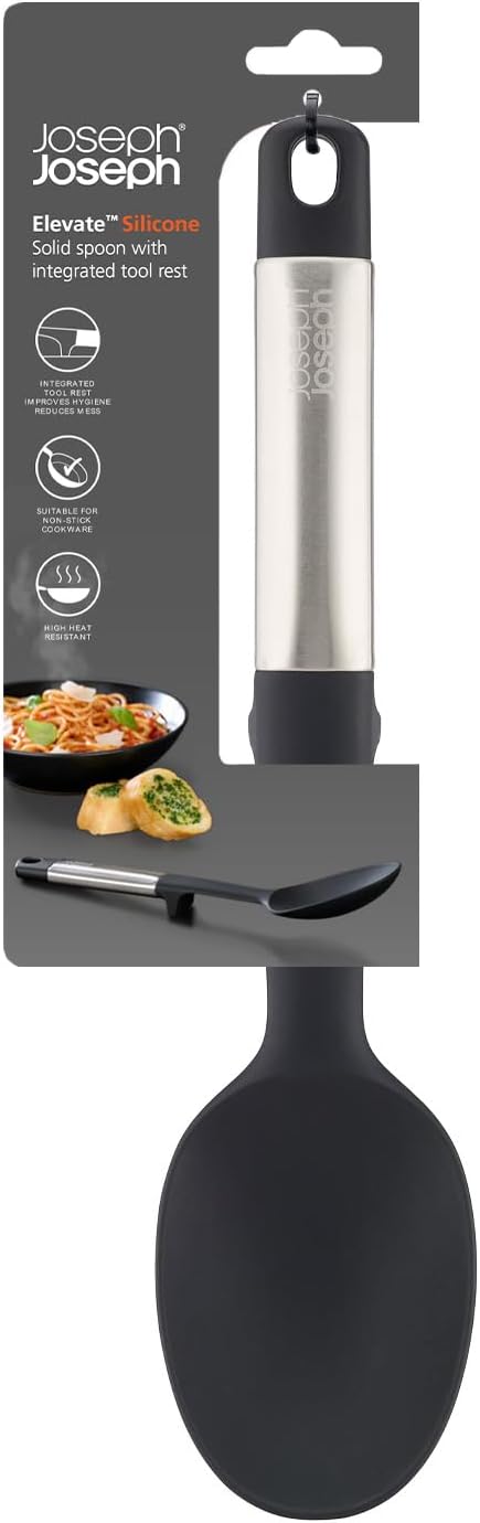 Joseph Joseph Elevate Silicone Solid Turner with Integrated Tool Rest