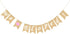 LUOZZY We Eloped Banner, Romantic Love Heart Banner, Proposal Photo Props for Engagement Wedding Party Decorations