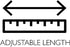 Design House 564179 Classic Adjustable Shower Rod for Bathroom 36 to 63-inch in Bone