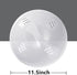 Large Microwave Splatter Cover for Food - 11.5 Inch Anti-Splatter Lid with Easy Grip Handle and Perforated Steam Vents,