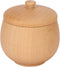Wooden Spice Jar - Seasoning Container with Lid for Home Kitchen and Restaurant (Wood)