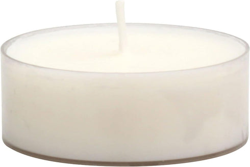 Stonebriar 20 Count Unscented Mega Oversized Clear Cup Tea Light Candles with 9 Hour Burn Time