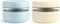 2 Pack 16 oz Glass Lunch Bowl Containers with Lids | Leak