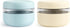 2 Pack 16 oz Glass Lunch Bowl Containers with Lids | Leak