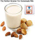 Carrollar 12"x12" Nut Milk Bag, Pro Quality Multiple Usage Reusable Food Strainer, Cold Brew Coffee Bag Cheese Cloth