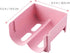 Hemoton 3pcs Refrigerator Bottle Storage Rack, Stackable Plastic Wine and Water Bottle Organizer for Pantry, Pink