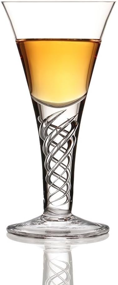 Burns Crystal The Jacobite Dram Whisky Toasting Glass, 2 floz