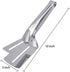 Steak Clamps, 3-in-1 Cooking Tong, Double Sided Spatula, 10 inch Multifunctional Stainless Steel Food Flipping Spatula Tongs Clip for Beefsteak Bread Hamburger BBQ Meats Pizza Pies Bread Fish (1 Pack) by neheewin