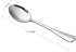 SANTUO Stainless Steel Teaspoon Set (12 Piece) - 6.7" Dessert Spoons, Mirror Finish, Dishwasher Safe