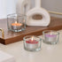 COCODOR Scented Tealight Candles, Winter Jasmine, 25 Pack, 4-5 Hour Burn Time, Made in Italy, Cotton Wick Home Deco