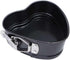 Heart Shaped Springform Cake Mold Pan, Nonstick Bakeware with Removable Loose Base for Cake Baking