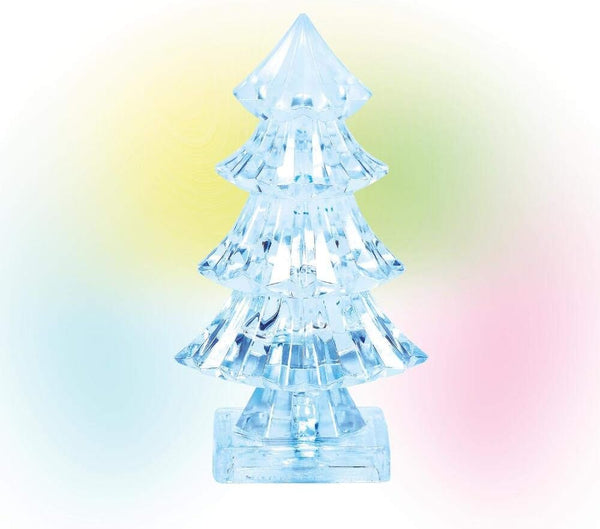 Department 56 Village Collection Accessories Ice Castle Tree Lit Figurine, 1.46 Inch, Multicolor