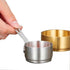 2PCS Stainless Steel Mini Sauce Pan, Sauce Mini Pot, Dipping Sauce Bowl, Cooking Sauce Cup with Handle, Restaurant Table Sauce Dish, Sauce Cooking Pot by Leadigol