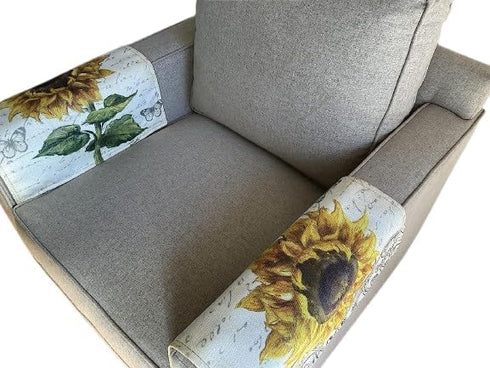 Bittlemen Furniture Armrest Cover for Furniture slipcover for Sofa, recliners, Theater Chairs, Home Decor