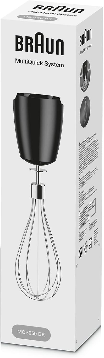 Braun MQS050BK Whisk Attachment - For Hand Blender