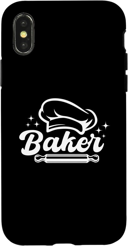 Bread Baker Pastry Chef Baking iPhone X/XS Bakery Confectioner Case