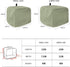 Toaster Cover 2 Slice, Sage Green Solid Color Dust-Proof Cover with Pockets for Kitchen Small Appliance