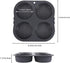 Silicone Hamburger Bun Pan, Multi Cavity Non-Stick Baking Mold for Making Buns, Household Baking Tool
