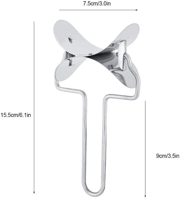 Stainless Steel Dumpling Wrapper Skin Dough Cutter, Circle Roller Ravioli Maker Kitchen Accessories