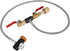 G1/2 CO2 Cylinder Refill Adapter with Hose for Filling 36" with Gauge and 2 Turn On/Off Valves