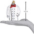 Old World Christmas Chef's Coat Glass Blown Ornament for Christmas Tree, 4x4