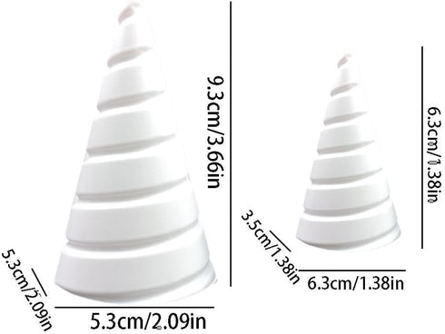 White Coil Winding Jig for Electroculture Gardening, Copper Gardening Antenna Tool for Growing Plants and Vegetables