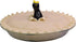 R&M International Set of 2 Black and White Pie Bird Vents