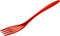 12-Inch Melamine Cooking & Serving Fork, Red