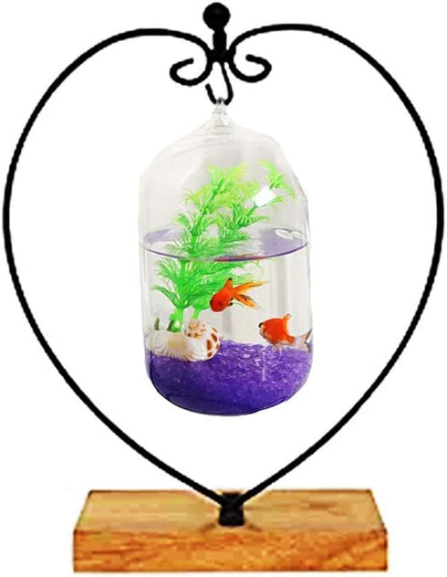Archi Heart-Shaped Iron Pothook Stand for Terrariums and Pictures