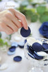 Floroom 300pcs Faux Silk Rose Petals Dusty Blue Navy for Wedding Flower Girl Basket Aisle Scatter Decoration