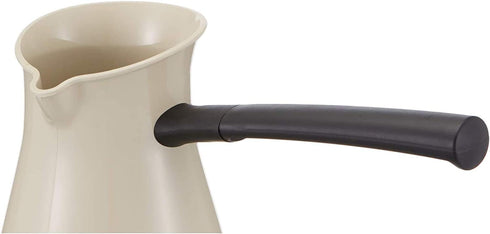 SCM 2951 Greek Turkish Coffee Maker Machine, Electric Pot 0.4L Briki Ibrik, New Beige