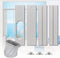 Portable Air conditioner Window Kit, Adjustable Vertical/Horizontal Sliding Window Kit Plate for