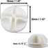 40 Pcs Wire Cube Plastic Connectors, Replacement Corners for Modular Closet Storage Organizer and Wire Grid Shelving